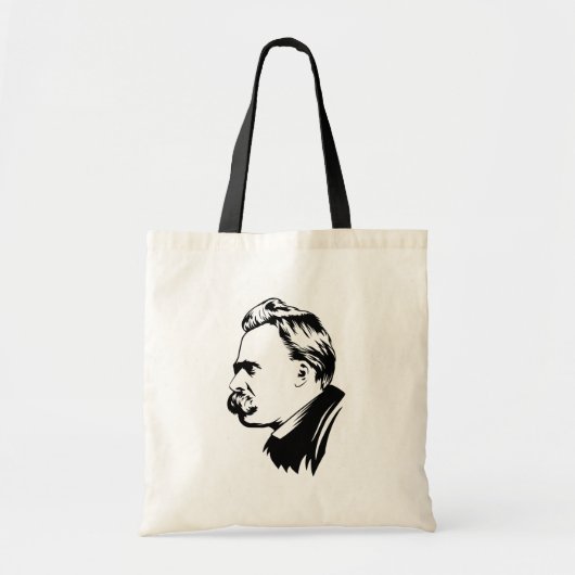 Tote Bag Portrait de Frederich Nietzsche (Devant)