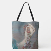 Tote Bag Portrait de la main d'une dame gros plan (Dos)