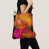 Tote Bag Portrait de l'orchidée de Cattleya (De près)