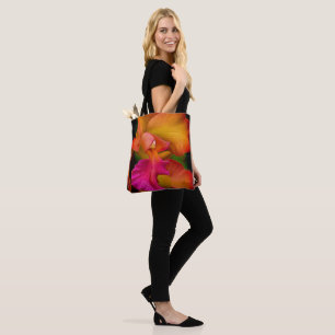Tote Bag Portrait de l'orchidée de Cattleya