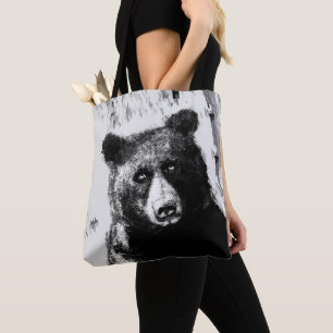 Tote Bag Portrait de l'ours