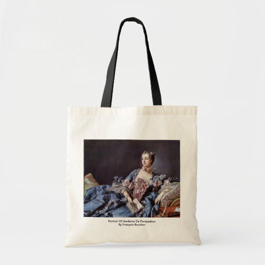 Tote Bag Portrait De Madame De Pompadour (Devant)