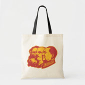 Tote Bag Portrait de Marx Lénine Mao (Devant)