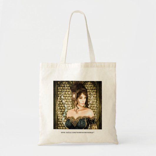 Tote Bag Portrait de princesse de conte de fées enchantée (Devant)