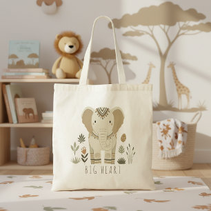 Tote Bag Portrait de Safari Éléphant ID1264