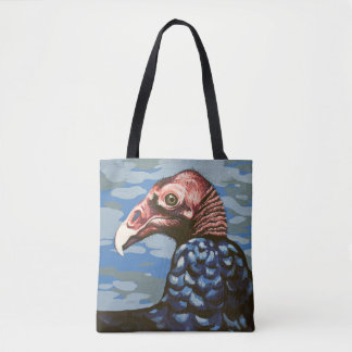Tote Bag Portrait de vautour de Turquie