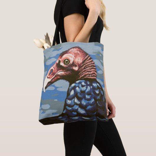 Tote Bag Portrait de vautour de Turquie (De près)