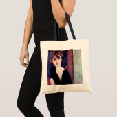Tote Bag Portrait de Woman (Devant (produit))