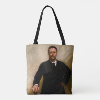 Tote Bag Portrait du président Theodore Roosevelt J.S. Sarg