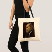 Tote Bag Portrait du vieil homme avec barbe par Vincent van (Devant (produit))
