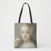 Tote Bag Portrait d'une jeune fille (Devant)