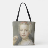 Tote Bag Portrait d'une jeune fille (Dos)