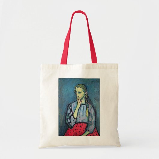 Tote Bag Portrait d'une jeune fille (Devant)