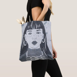 Tote Bag Portrait nocturne