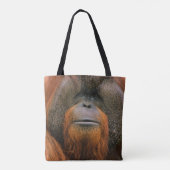Tote Bag Portrait of Orang-utang Male, Georgia, USA (Dos)