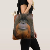 Tote Bag Portrait of Orang-utang Male, Georgia, USA (De près)