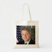 Tote Bag Portrait officiel du président Bill Clinton (Devant)