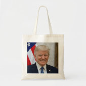 Tote Bag Portrait officiel du président Donald Trump 2017 (Devant)