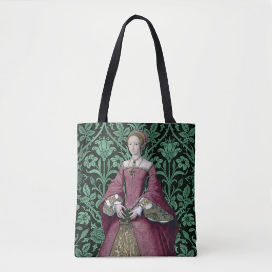 Tote Bag Portrait Princesse Elizabeth Tudor, Reine (Devant)