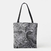 Tote Bag Portrait Trippy (Dos)