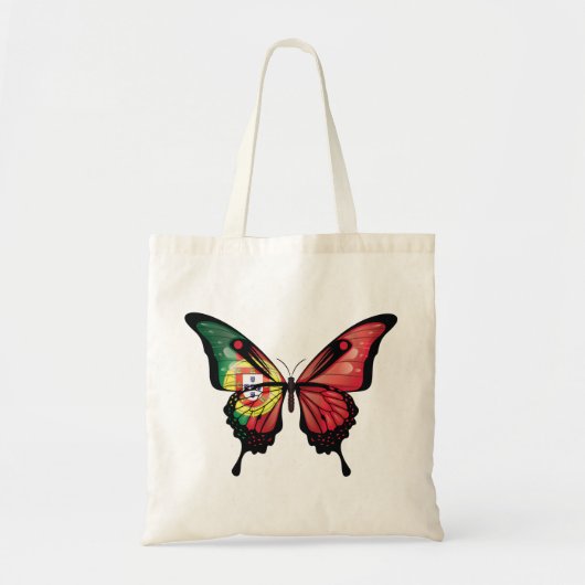 Tote Bag Portugal Drapeau à queue noire (Devant)