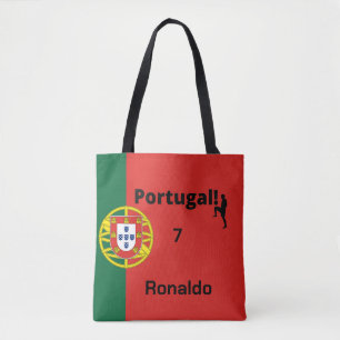 Tote Bag Portugal Soccer, personnalisable