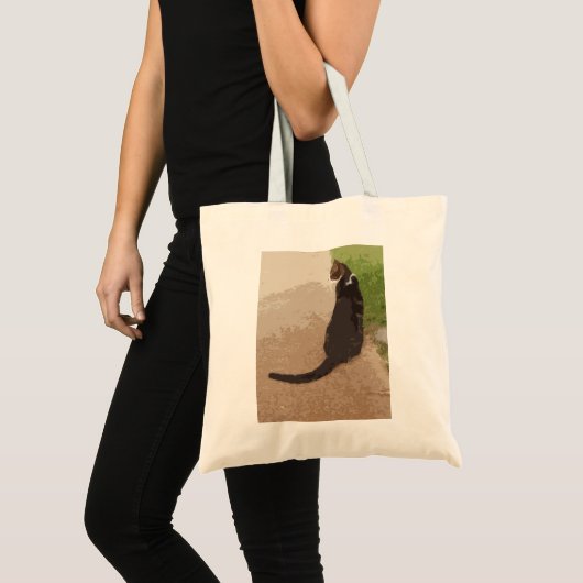 Tote Bag Pose classique de chat (Devant (produit))