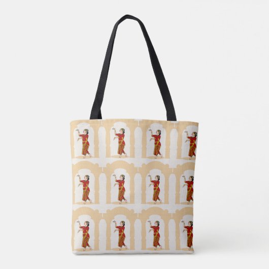Tote Bag Pose classique indienne (Dos)