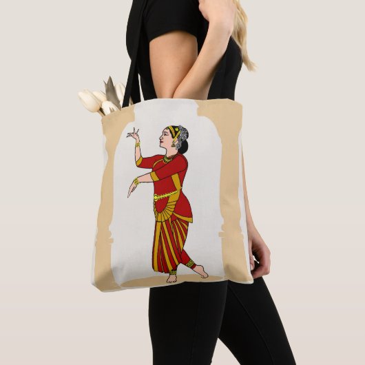 Tote Bag Pose classique indienne (De près)