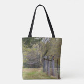 Tote Bag Pose de clôture d'écureuil (Dos)