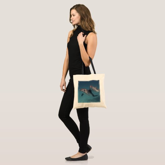 Tote Bag Pose espiègle (Devant (modèle))