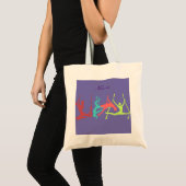 Tote Bag Poses de fitness aérien Thunder_Cove (Devant (produit))