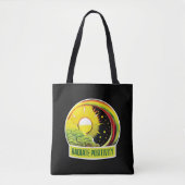 Tote Bag Positivité du rayonnement (Devant)
