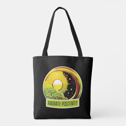 Tote Bag Positivité du rayonnement (Dos)