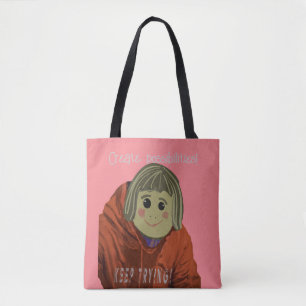 Tote Bag Possibilités amusantes, Continuer à essayer, Multi