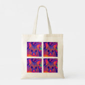 Tote Bag possums australien psychédélique à queue touffue (Dos)
