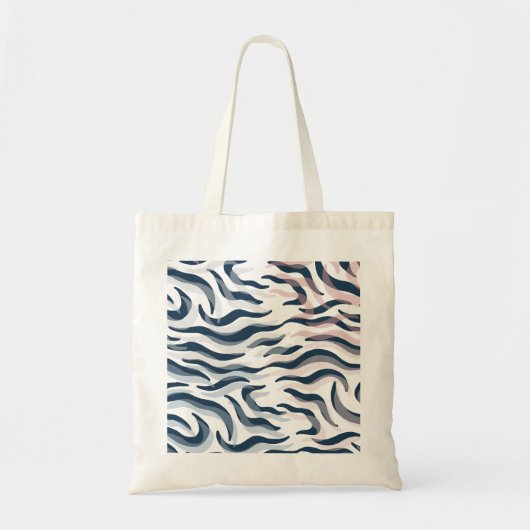 Tote Bag Poster de animal en marine et aquarelle (Devant)