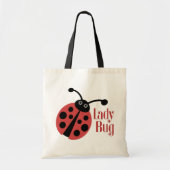 Tote Bag Poster de animal Ladybug mignon (Devant)