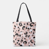 Tote Bag Poster de animal Léopard Abstrait moderne (Dos)