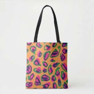 Tote Bag Poster de animal léopard d'aquarelle