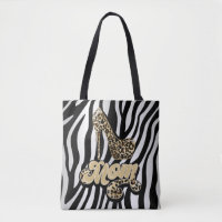 Poster de animal Maman High Heure Mode Fourre-tout