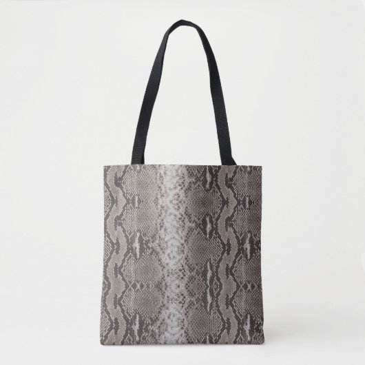 Tote Bag Poster de animal Python Snake Skin (Devant)