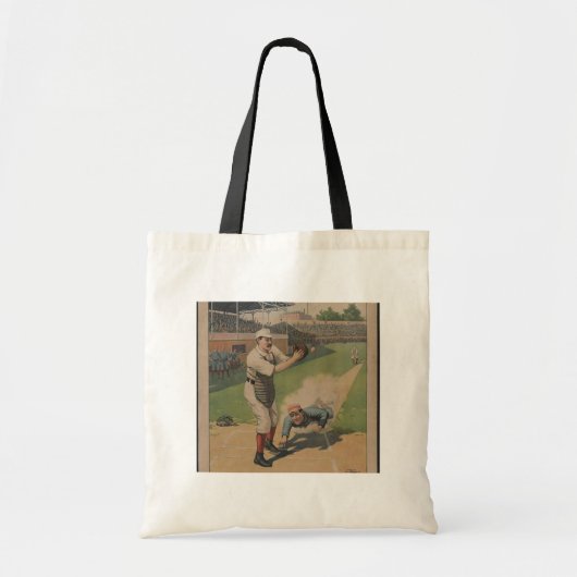 Tote Bag Poster de baseball (Devant)