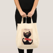 Tote Bag Poster de chats Zwicky par Donald Brun (Devant (produit))