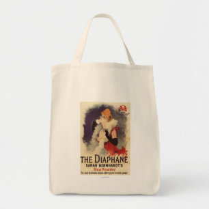 Tote Bag Poster de la femme La Diaphane Powdering Face Prom