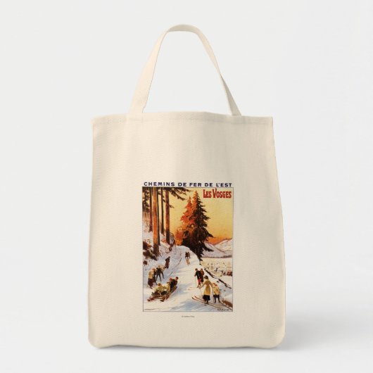 Tote Bag Poster de l'affiche de la Vosges (Devant)