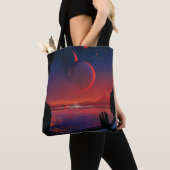 Tote Bag Poster de l'espace rétro - Les spectateurs observe (De près)