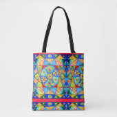 Tote Bag Poster de vision Abstraite (Devant)