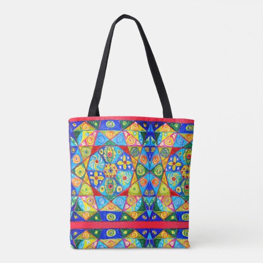 Tote Bag Poster de vision Abstraite (Dos)