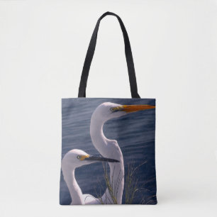 Tote Bag Poster des aigrettes